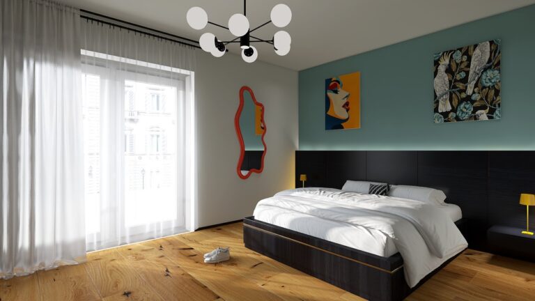 dettaglio camera hotel stile smart business